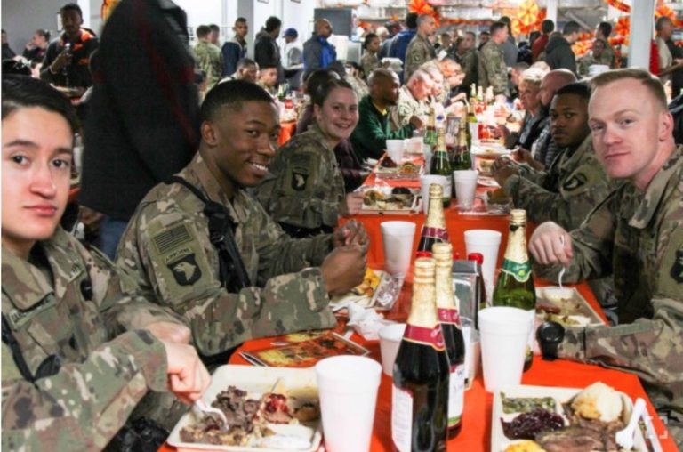 Thanks to you, heroes, Thanksgiving lives on