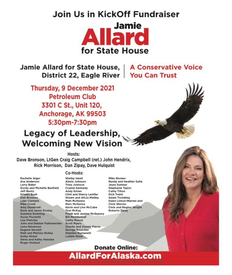 Allard kicks off campaign with fundraiser at Petroleum Club