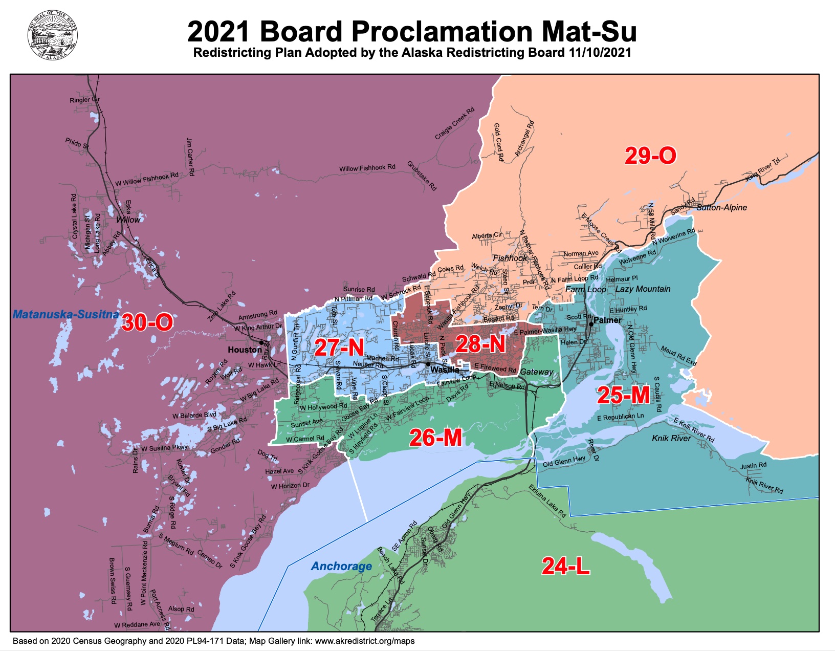 Mat-Su Borough sues redistricting board over map that dilutes its ...