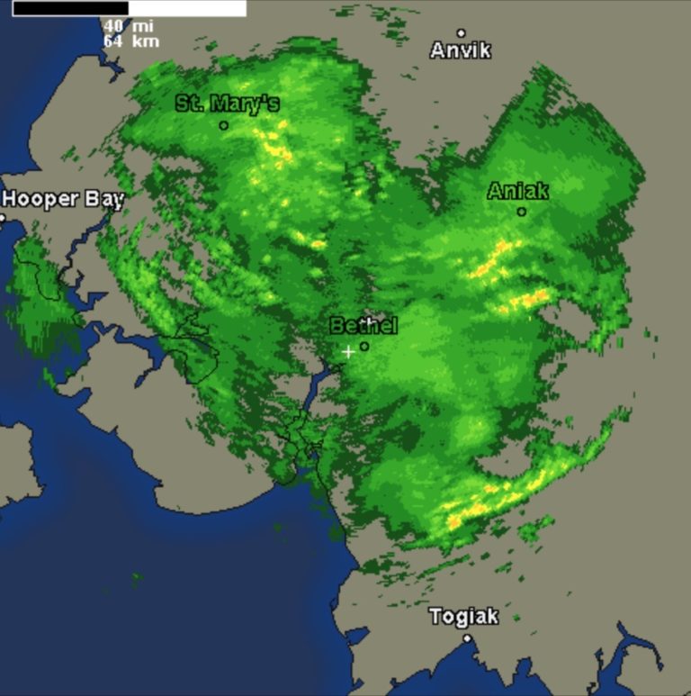 What a mess! Bethel has rain, rain, rain, with delayed flights, stranded passengers