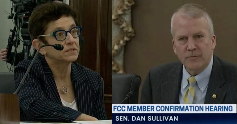 Radical FCC nominee gets an earful from Sen. Dan Sullivan