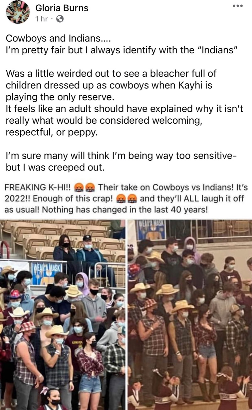 How dare you! Ketchikan gets dose of cancel culture over western wear at  basketball game with Metlakatla - Must Read Alaska