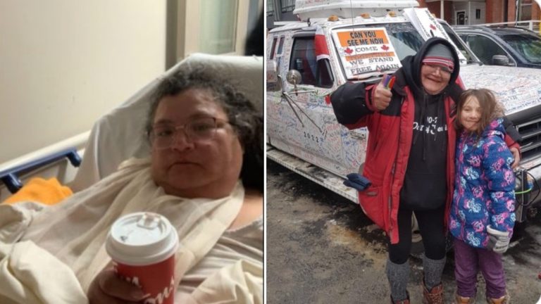 Ottawa police videotaped using horses to trample Native Mohawk woman on a walker at Freedom Convoy