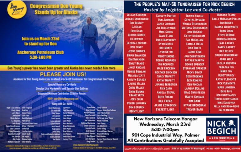 Two candidates for Congress hold dueling fundraisers
