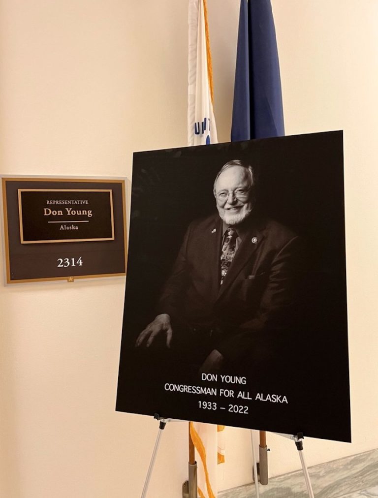 Don Young’s office is now the Alaska At-Large Congressional Office