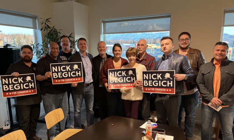 Nick Begich gets unanimous endorsement from Eagle River District 22 Republicans for congressional race