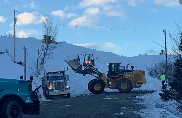 Hiland Road avalanche update: Power returned to homes, and snow removal is underway
