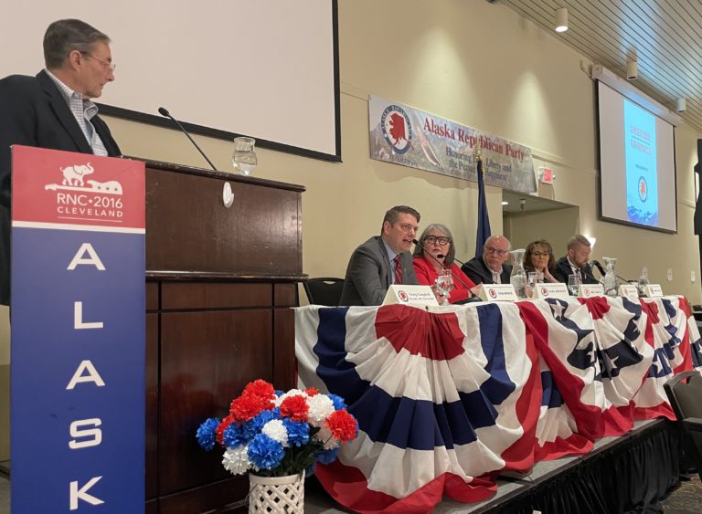 First congressional candidate forum features Begich, Sweeney, Coghill, Palin, Revak