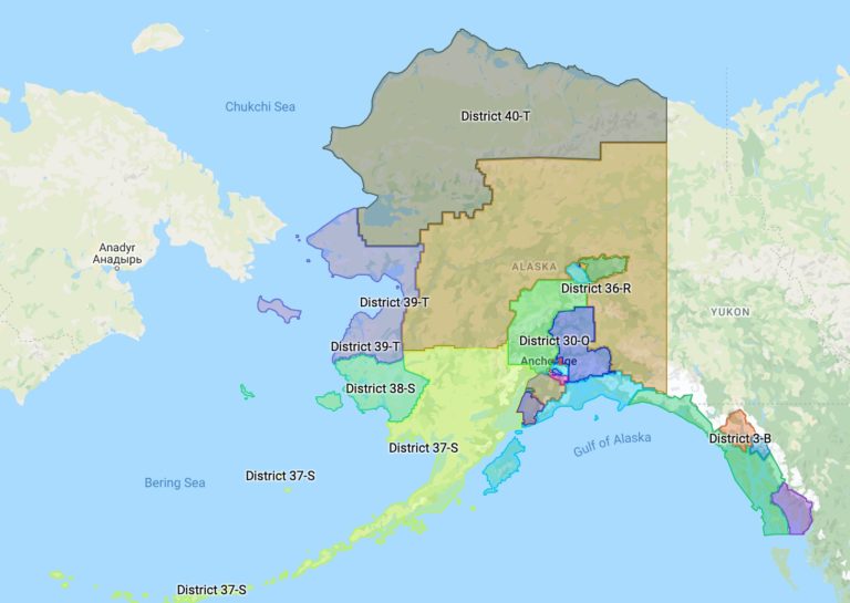 Listicle: Keep track of the new Alaska Senate seats and House districts here