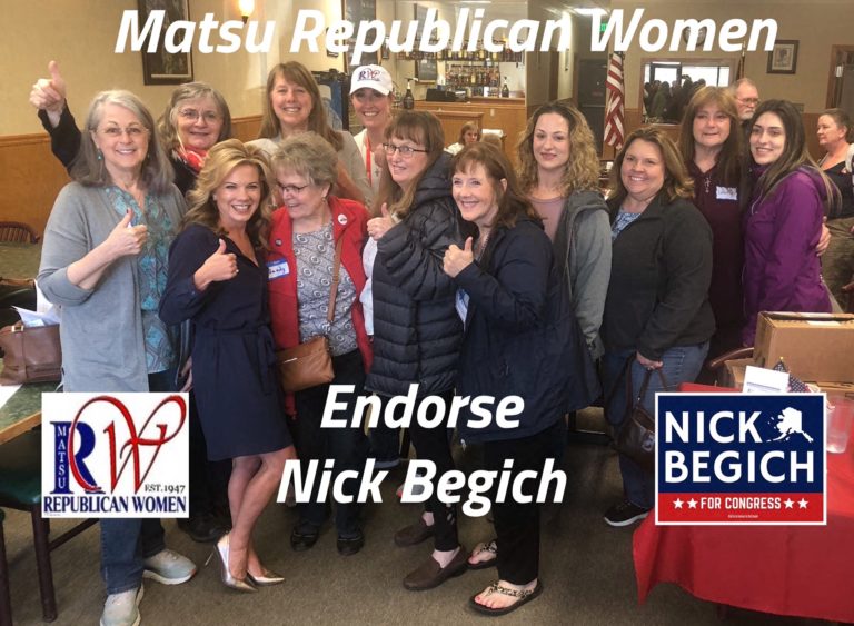 Notes from the trail: Mat-Su GOP women are with Nick for Congress, and March On women support Constant, Peltola