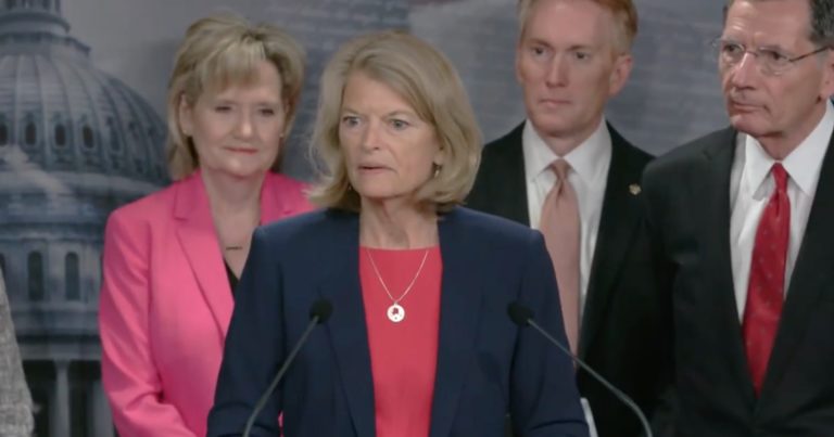 Murkowski unhappy with gas prices, blames Biden