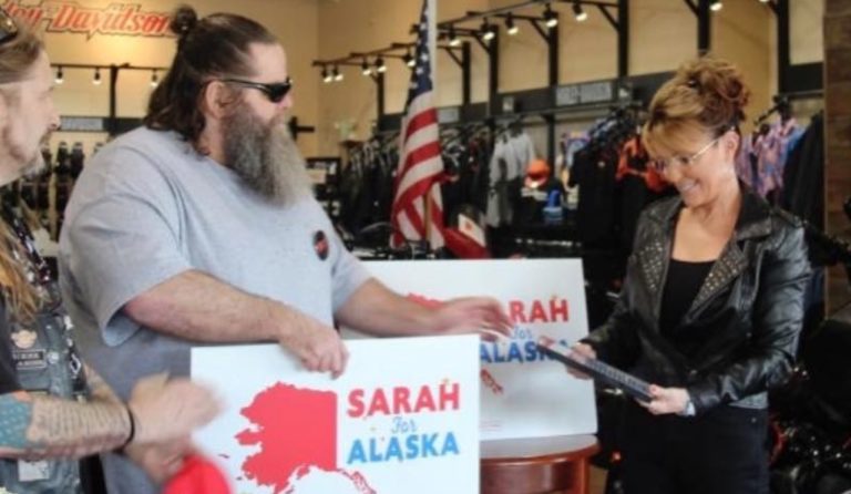 Bikers for Trump endorse Sarah Palin for Congress