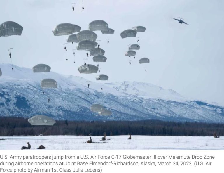 Army activated 11th Airborne Division in Alaska today