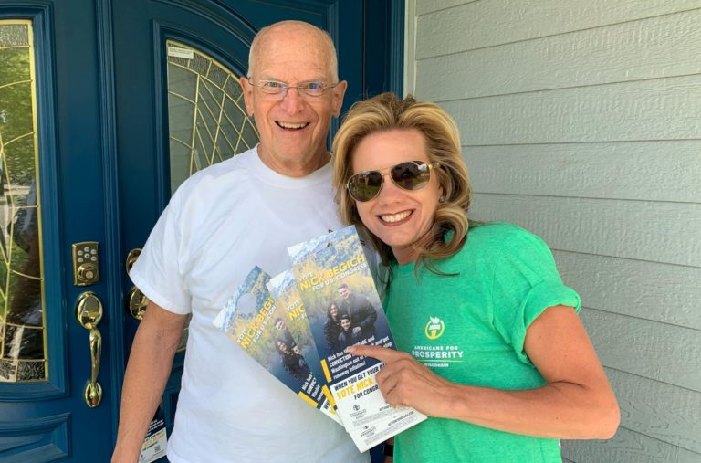 Notes from the trail: Bernadette knocks for Nick, Palin graces Pierce banquet in Wasilla, Bill W. is back in Cordova