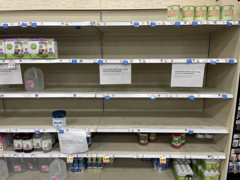 Perfect storm: Drought of baby formula came at the same time breastfeeding dropped 69% in America