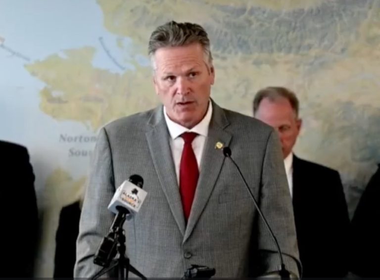 Dunleavy signs budget that prioritizes public safety, education, savings, and a huge PFD