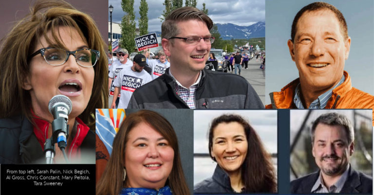 Results: Sarah Palin has big night, but all-important second spot goes to Nick Begich, as Republicans dominate final four for congressional seat