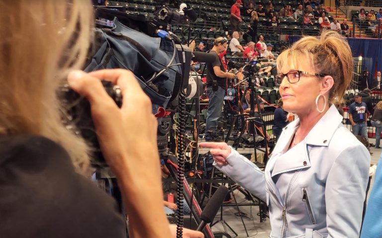 Notes from the trail: Why didn’t Palin cheer for Mayor Dave Bronson during the Trump Save America rally?