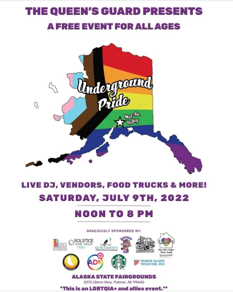 While Trump rally draws thousands in Anchorage, in Palmer a gay pride festival is going on at fairgrounds