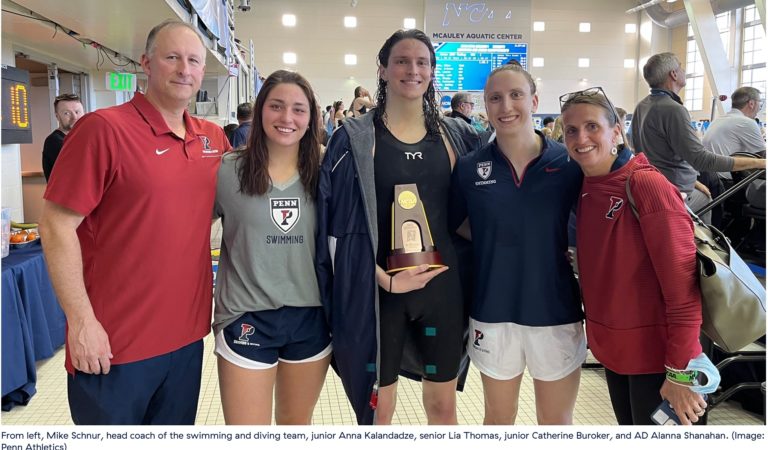 UPenn transgender swimmer nominated for ‘Woman of the Year,’ NCAA’s top award for female athletes