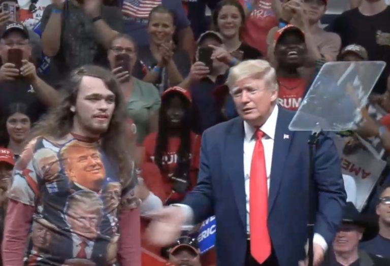 Donald Trump loved this shirt he saw in Alaska, so he made his own version — and now they are for sale