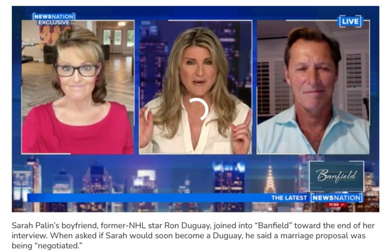 Sarah Palin getting married? It’s being ‘negotiated,’ according to boyfriend Ron Duguay