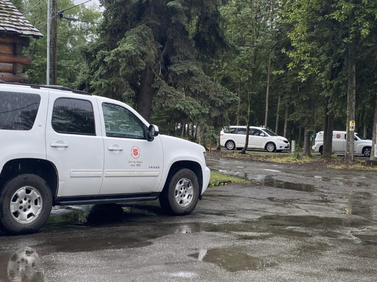 Thirty-two people, including four families, moved from homeless campground to conventional shelters