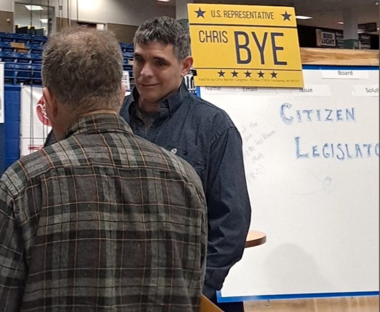 Notes from the trail: 75 days until Nov. 8 election, and who is Chris Bye, Libertarian for Congress?