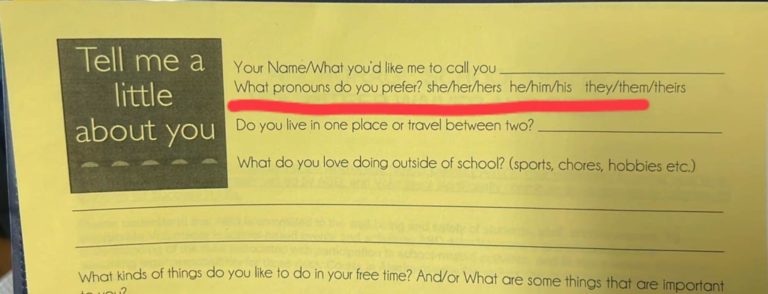 Anchorage fifth-graders asked to choose their gender identity in welcome material for school year start