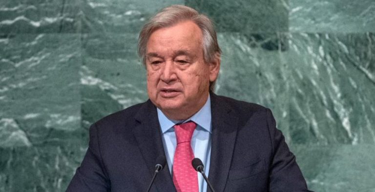 U.N. Secretary calls for higher taxes on oil, coal, natural gas to help with climate and ‘rising food and energy prices’