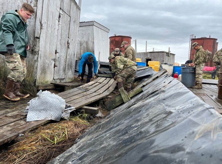 Alaska federal disaster assistance increased to 100% of eligible recovery costs after western storm damage