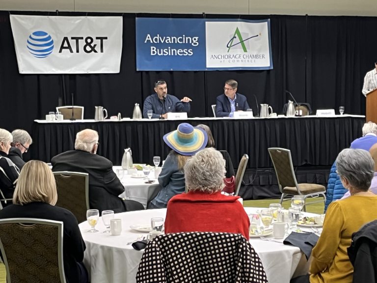 Nick Begich and Chris Bye attend Chamber debate, while Palin heads to New York and Peltola dials in from Sitka