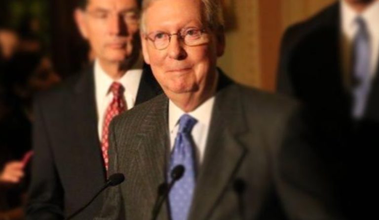 Verdict: McConnell repeats as Senate GOP minority leader