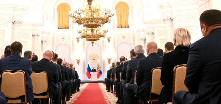 Putin pivots: Speech inventories the wrongs of ‘the West’ and calls on world to turn against ‘American elite’