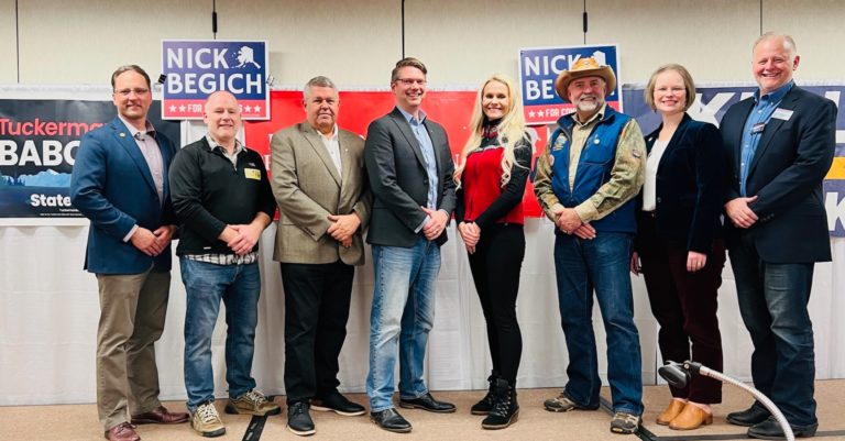 Notes from the trail: Candidates and a huge turnout on the Kenai at a Republican get-out-the-vote rally