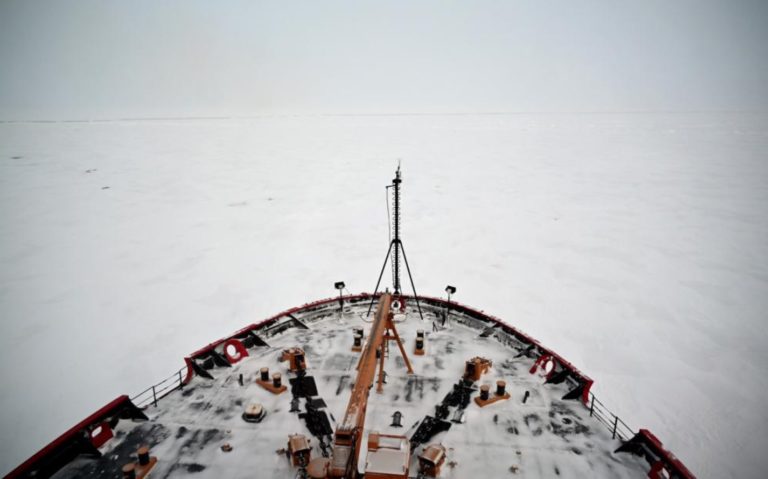 Coast Guard Cutter Healy reaches North Pole
