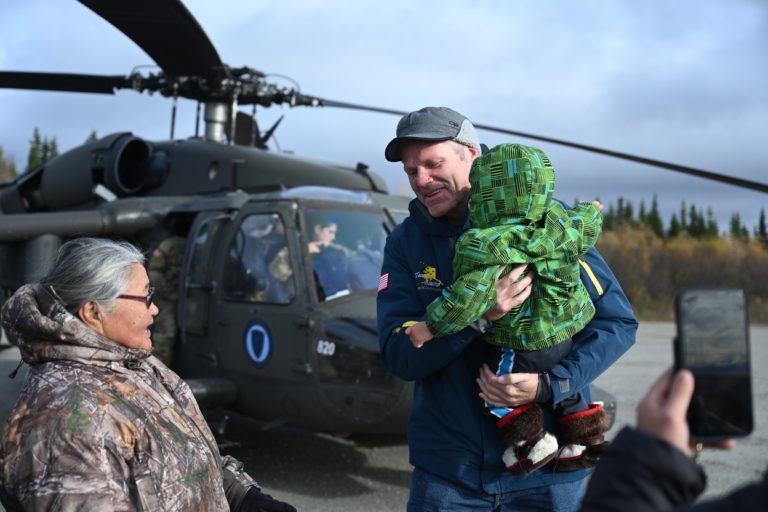 Dunleavy: After a typhoon hit Western Alaska, campaign went on back burner, and people in need came first