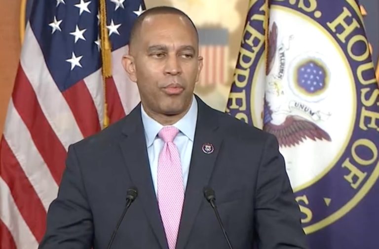 Did Rep. Hakeem Jeffries just call for an insurrection?
