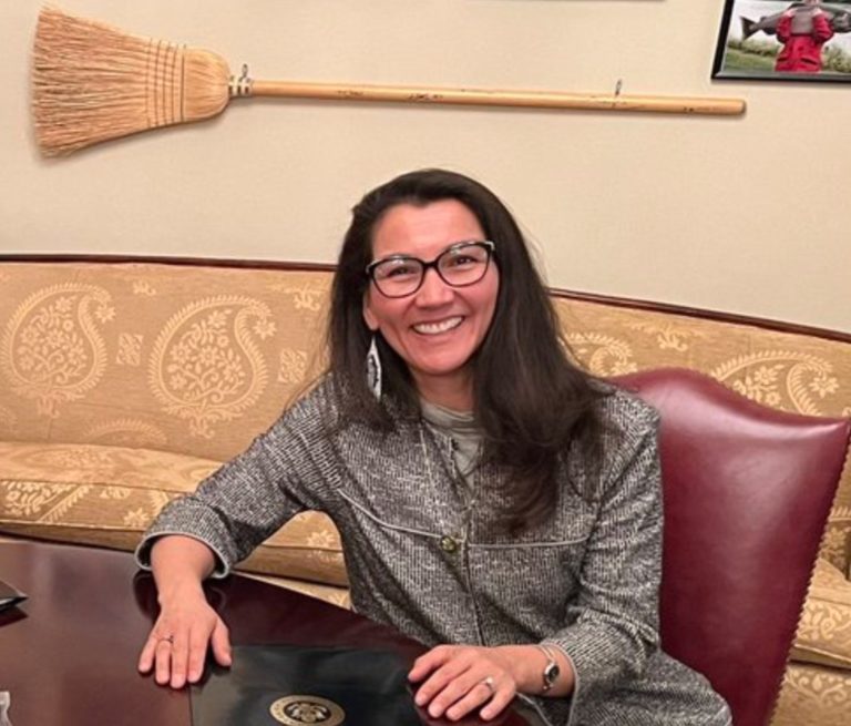 Shocker: Peltola cosponsors House bill to force girls’ bathrooms open to boys