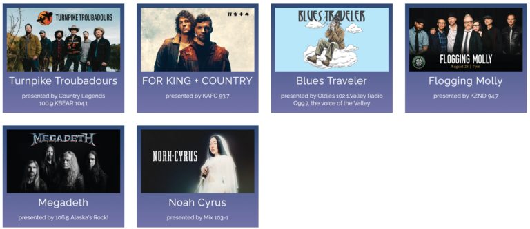 Megadeth, For King & Country, Noah Cyrus among lineup for Alaska State Fair