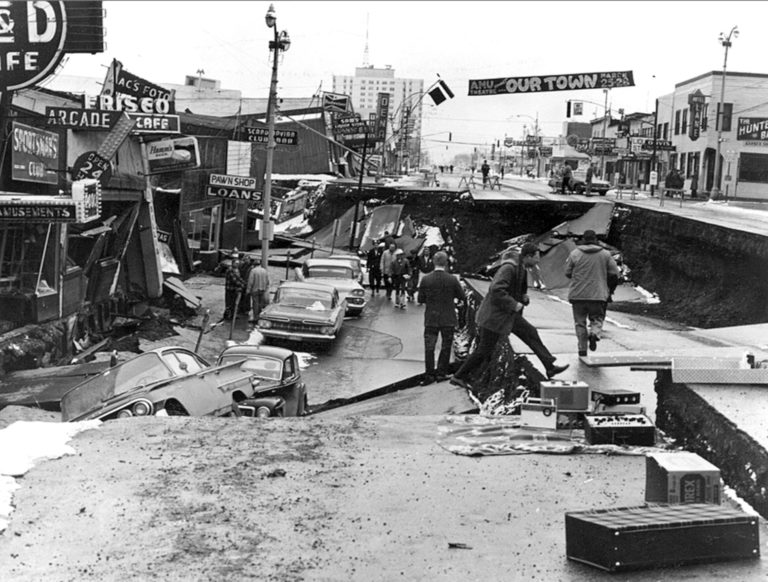 Where did the great alaska earthquake happen