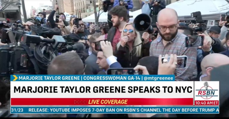 Trump’s date with destiny in Manhattan, but first a word from Rep. Marjorie Taylor Greene