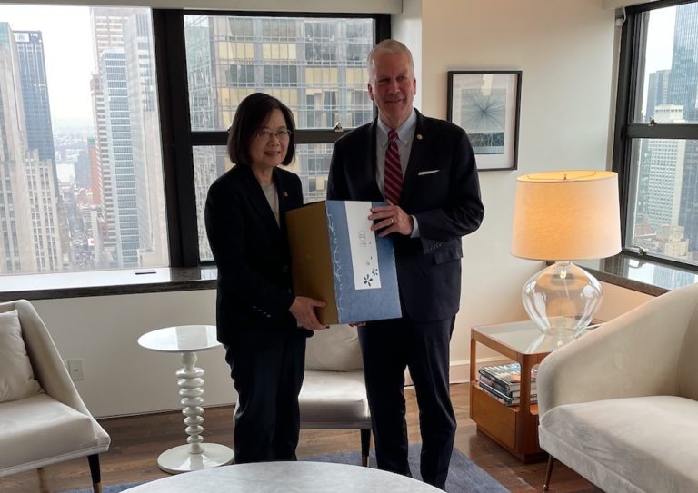 Sullivan meets with president of Taiwan in highly symbolic act that sent a message to communist China