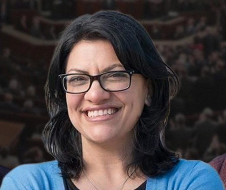 Spotted: Congresswoman Rashida Tlaib arrives in Anchorage