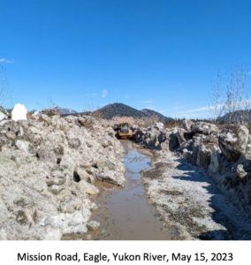 Yukon River flood update: Damage piles up