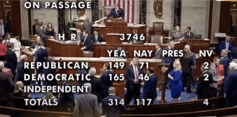 In GOP-controlled House, the debt ceiling bill passes with mostly Democrat votes