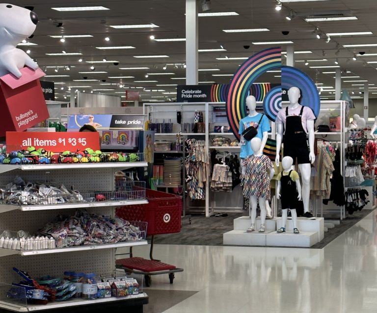 Alaska Target stores skip over Memorial Day, go straight for Pride Month themes at entryways