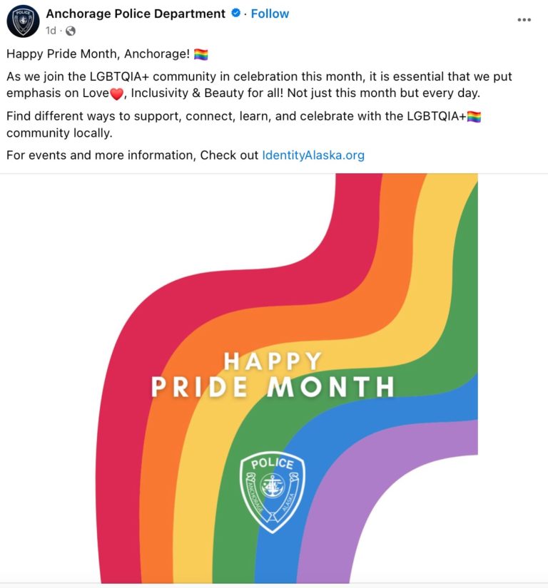 Anchorage police refers people to youth gender-bending local nonprofit