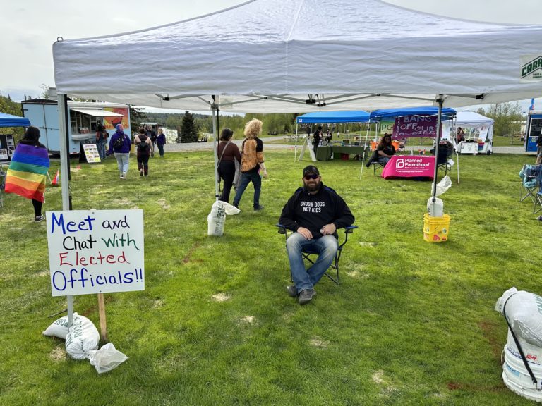 Soldotna LGBTQ+ pride fest didn’t draw a crowd this year