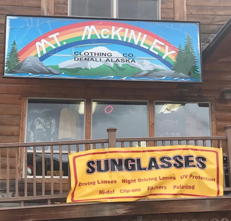 Fake Alaska merchandise at tourist shop outside Denali National Park leads to restraining order